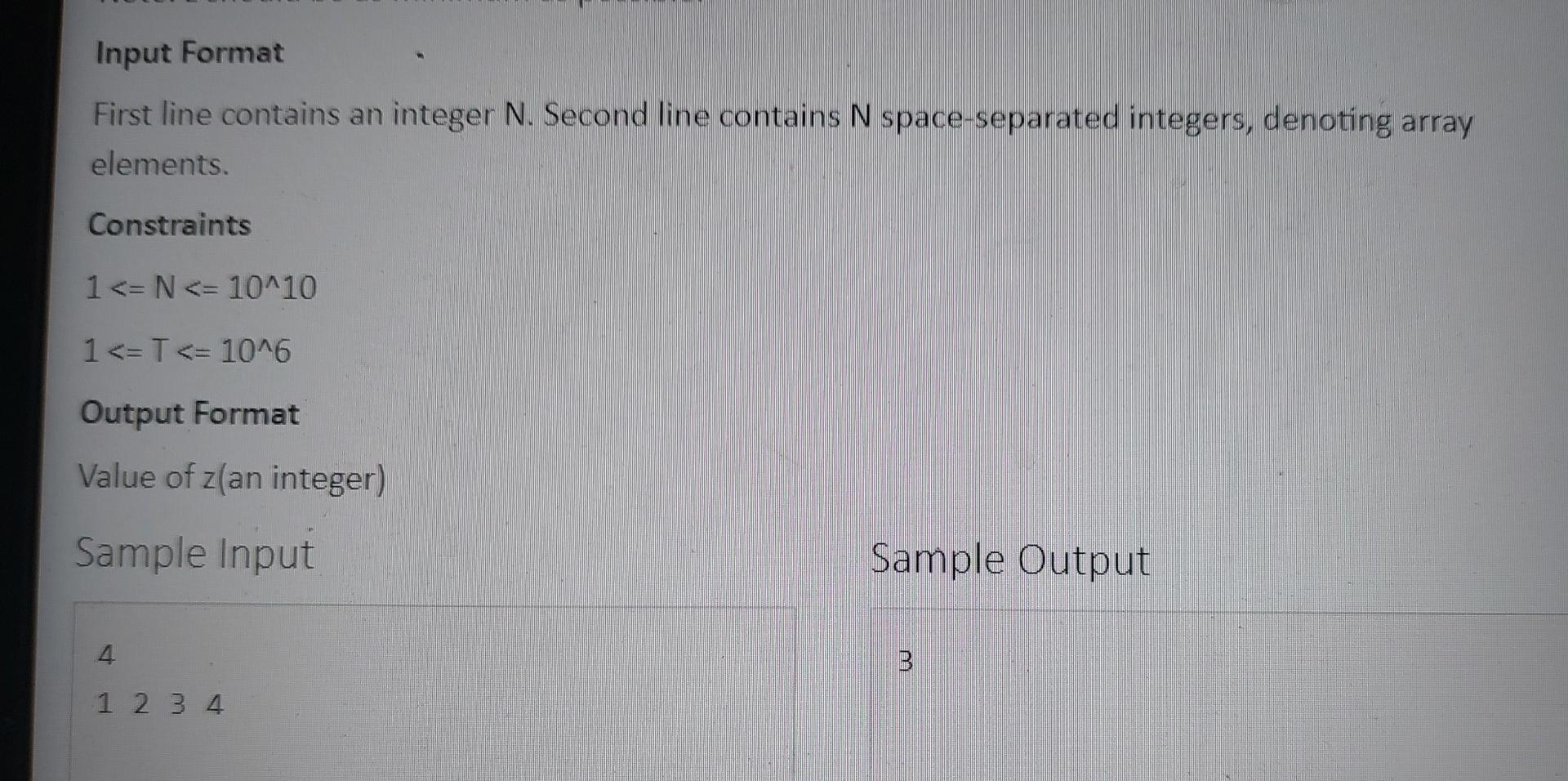 Solved Set to Minimum value i.e. Given an array A containing | Chegg.com