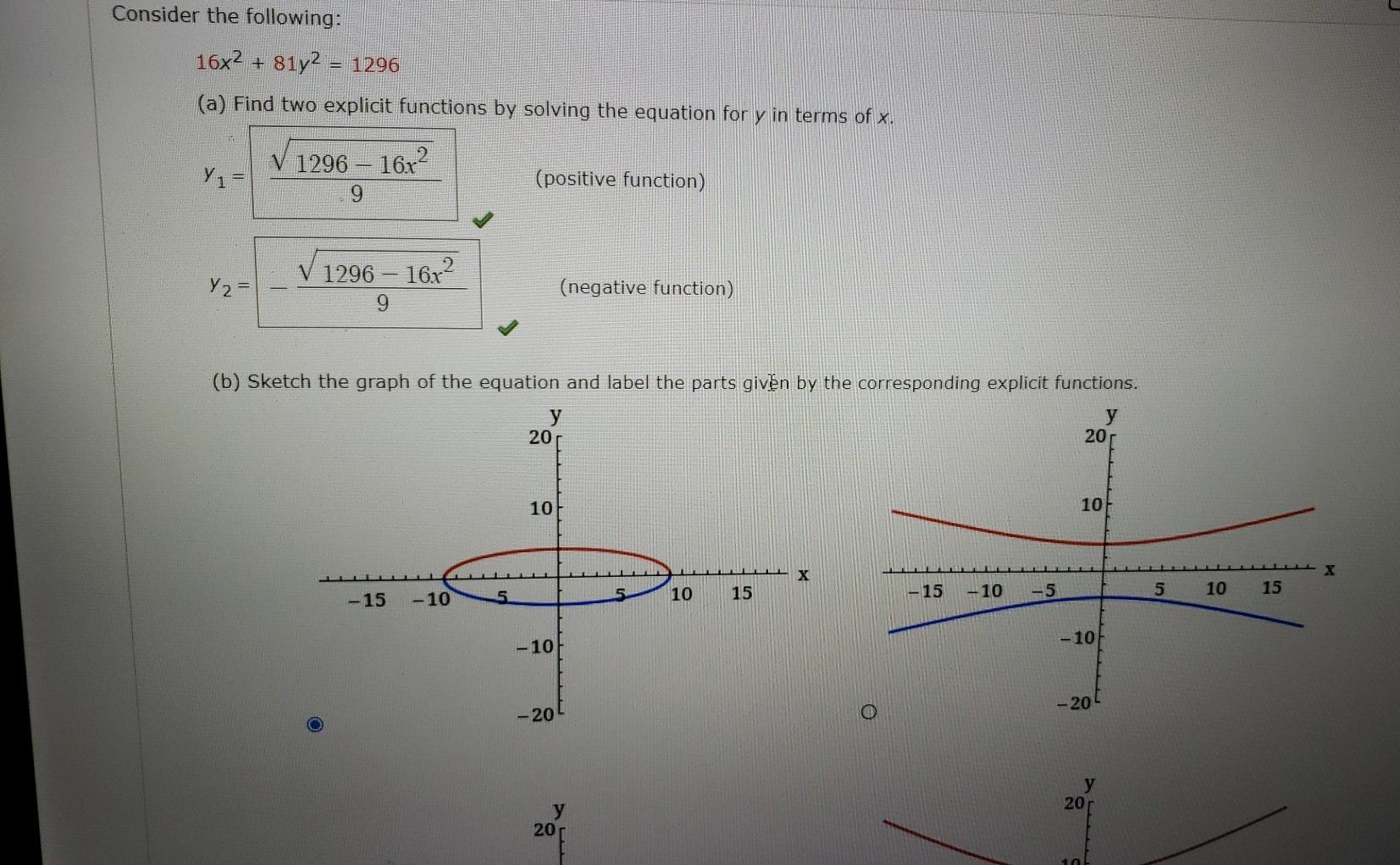 y =- 16x 2 247x 81