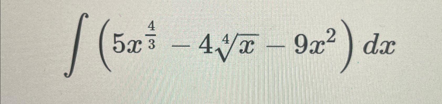 2x4 9x3 5x2 3x 4