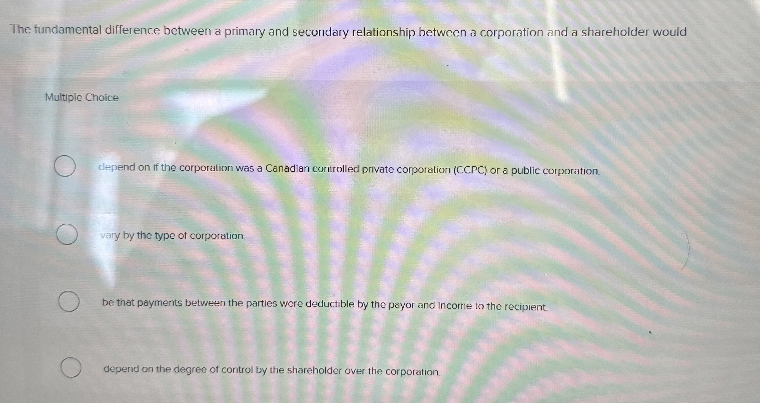Solved The fundamental difference between a primary and | Chegg.com