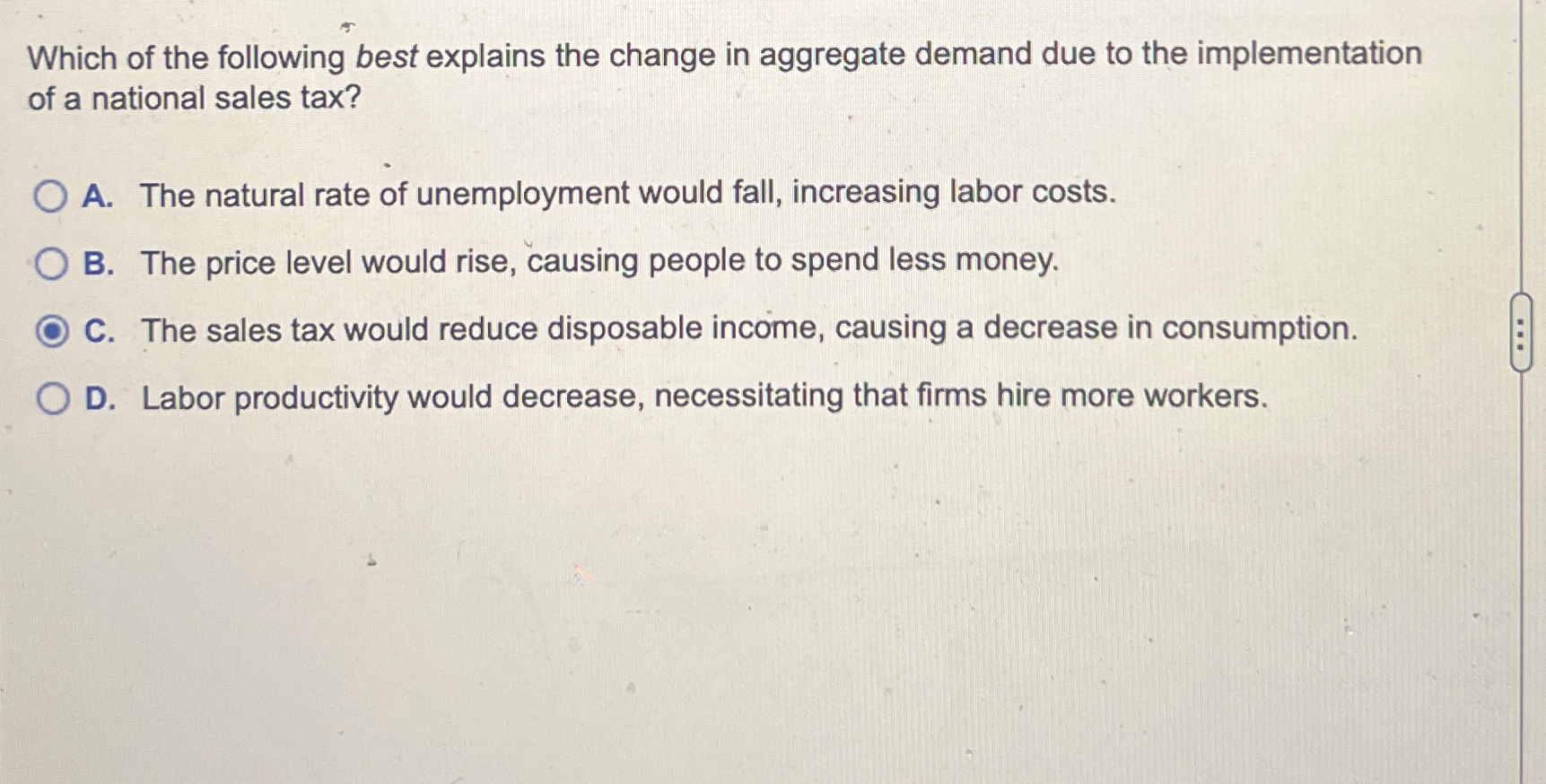 Solved Which of the following best explains the change in | Chegg.com