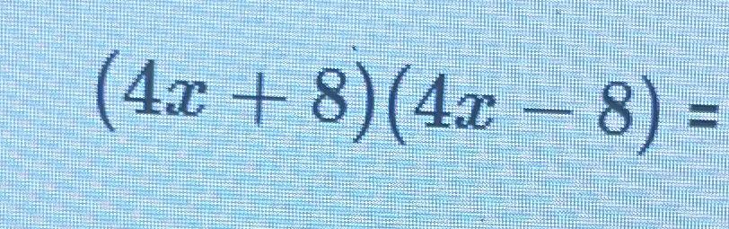 4(x-8)=16 и x-8=4