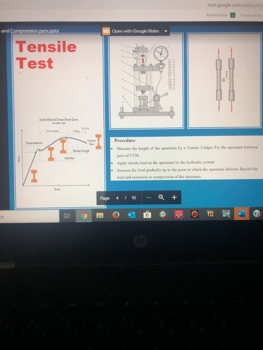Solved lab report about tensile and hardness tests . i