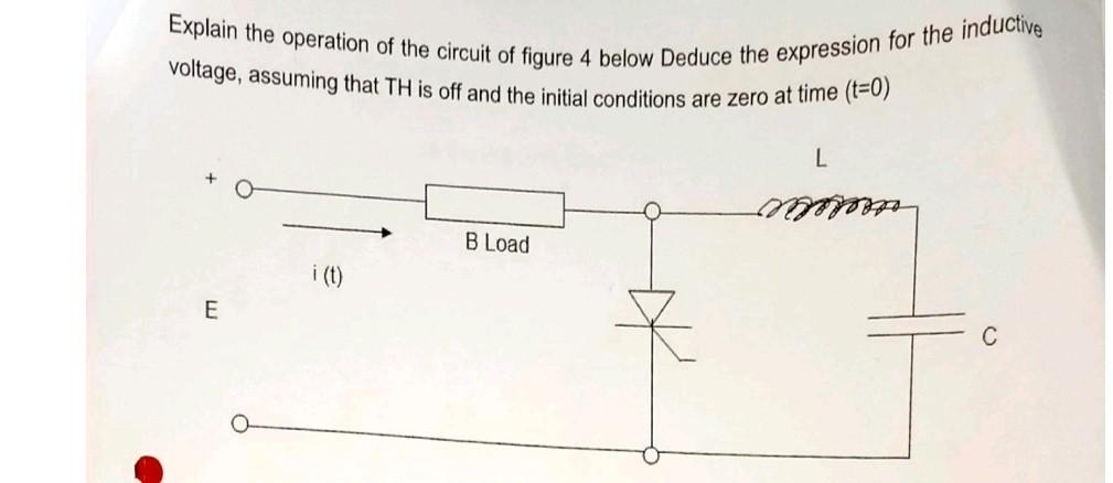 Solved Explain the operation of the circuit of figure 4 | Chegg.com