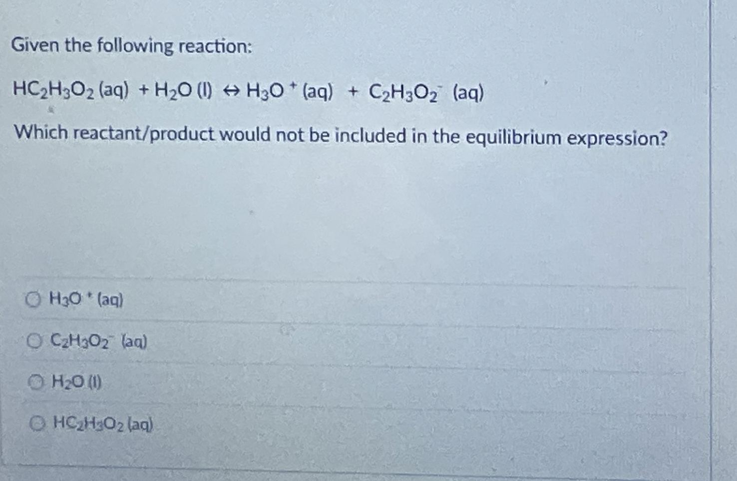 Solved Given the following | Chegg.com