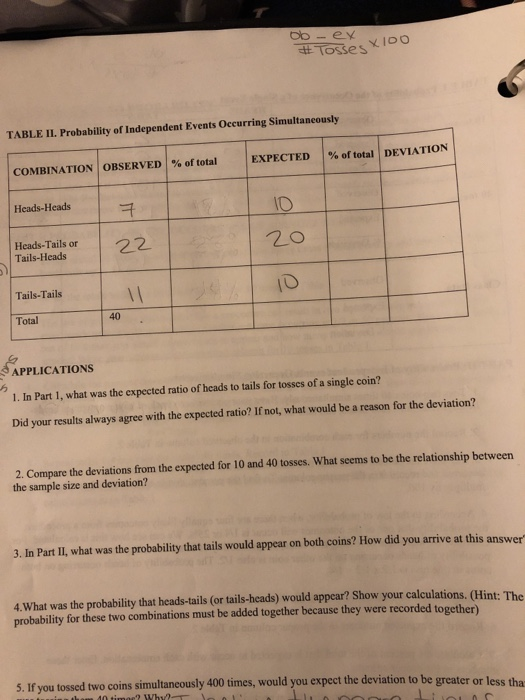 Unit probability homework 5 independent events answer key picture
