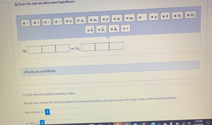 Solved Test whether there is a difference between two groups | Chegg.com