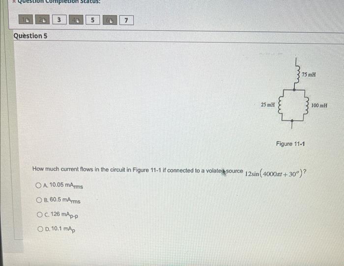 Solved Figure 111 How much current flows in the circuit in
