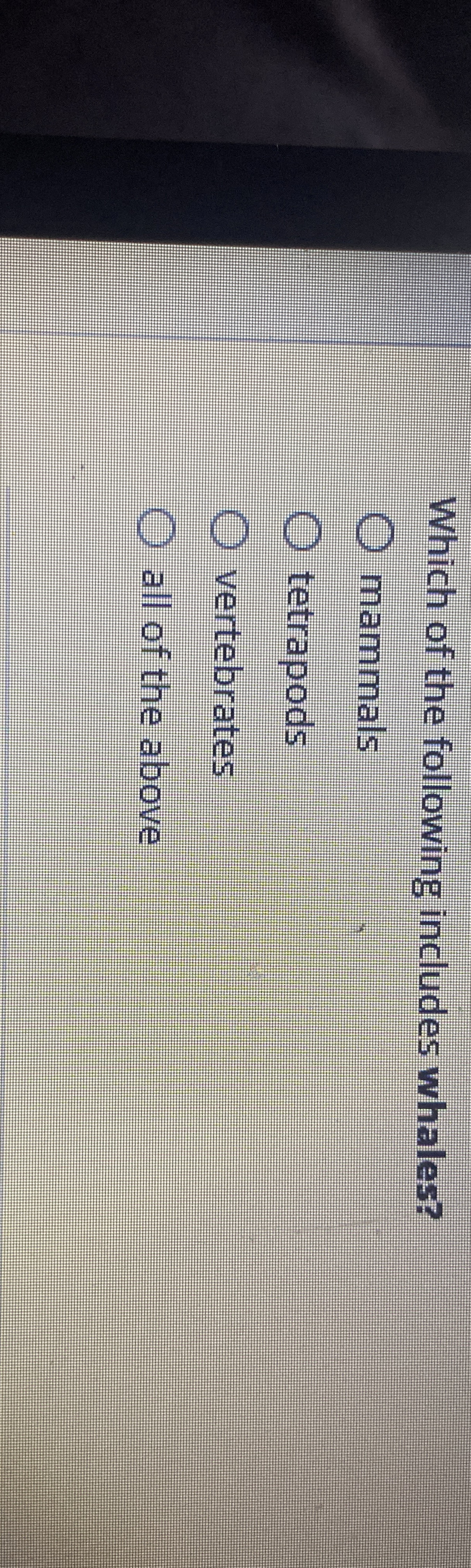 Solved Which of the following includes | Chegg.com