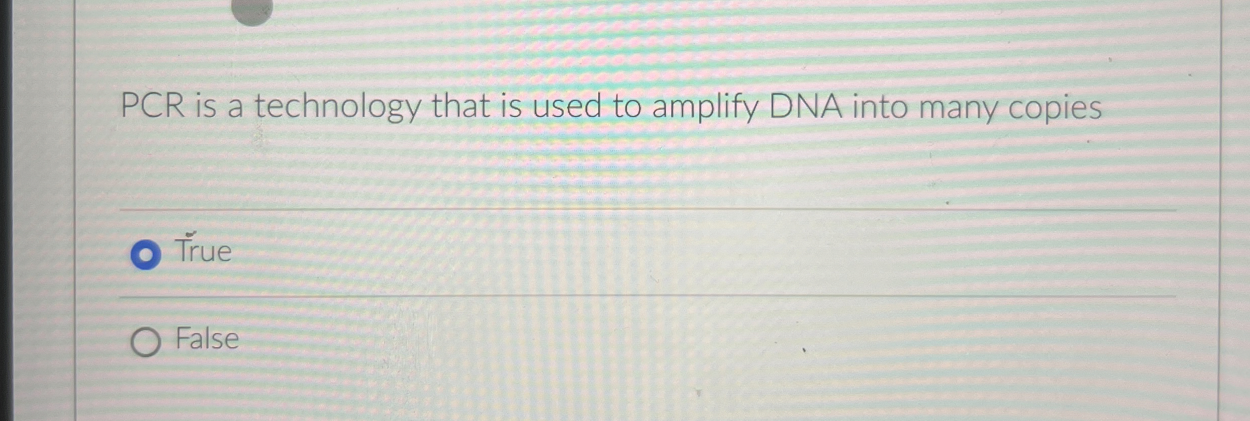 Solved PCR is a technology that is used to amplify DNA into | Chegg.com
