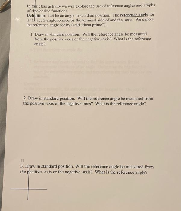 Solved In this class activity we will explore the use of | Chegg.com