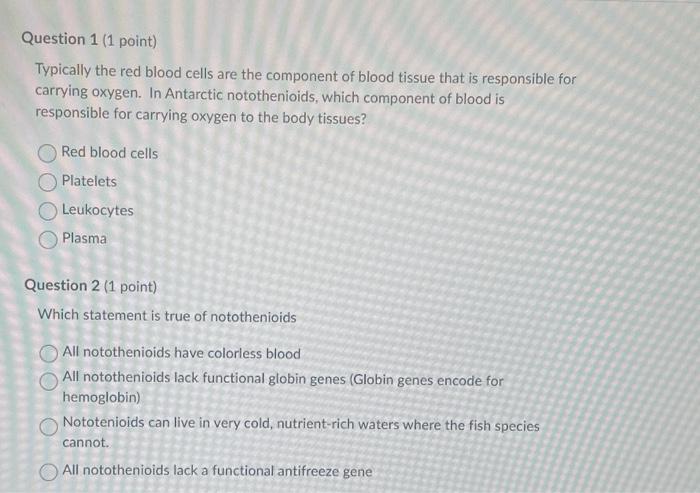Solved Typically the red blood cells are the component of | Chegg.com