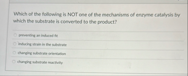 Solved Which of the following is NOT one of the mechanisms | Chegg.com