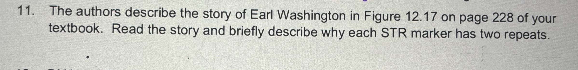 Solved The authors describe the story of Earl Washington in | Chegg.com