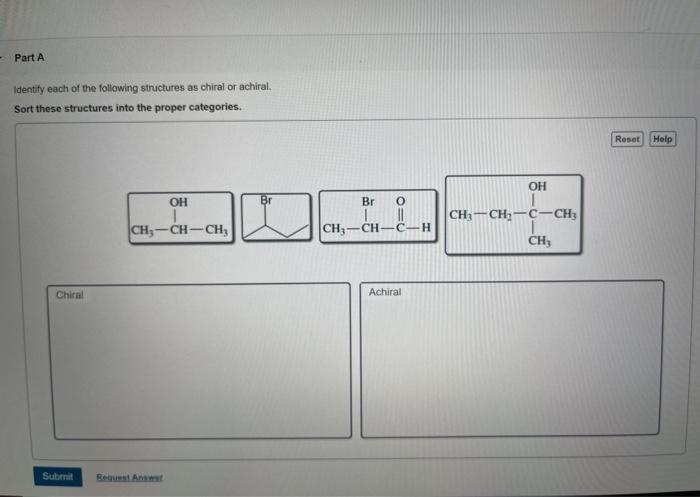 Solved Part A Identify each of the following as a formula of | Chegg.com