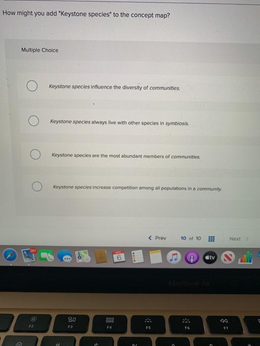 Solved How might you add &ldquo;Keystone species&rdquo; to the concept | Chegg.com