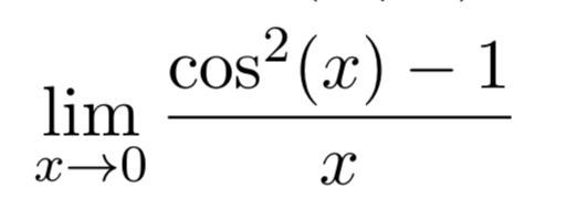 solved-limx-0xcos2-x-1-chegg