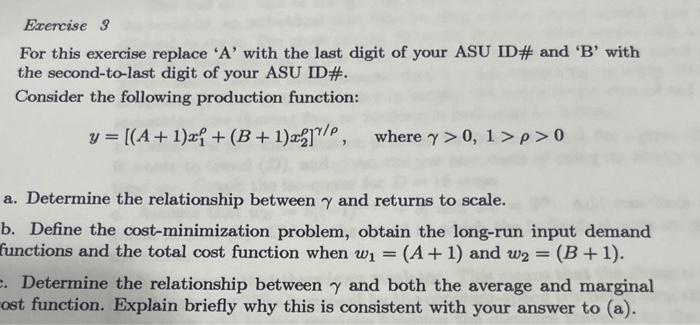 For this exercise replace  \( A \)  with the last digit of your ASU ID# and B with the second-to-last digit of your ASU I