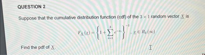 Solved Suppose That The Cumulative Distribution Function | Chegg.com