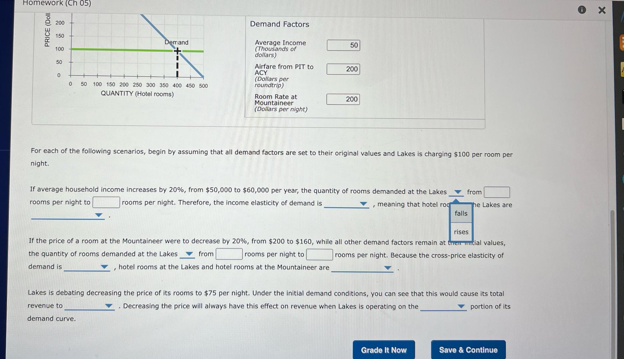Solved Homework (Ch 05)Demand FactorsAverage