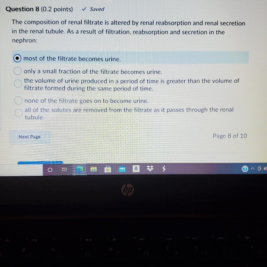 Solved Question 8 (0.2 points) Saved The composition of | Chegg.com