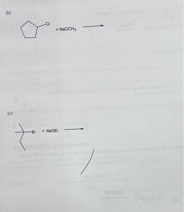 Solved Illustrate The Mechanism For The Reaction. B.) | Chegg.com