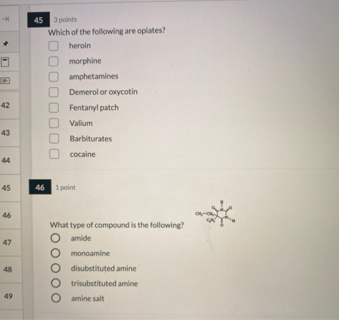 Which Of The Following Statements About Stimulants Is True Solved 43 4 points Which of the following are stimulants? | Chegg.com