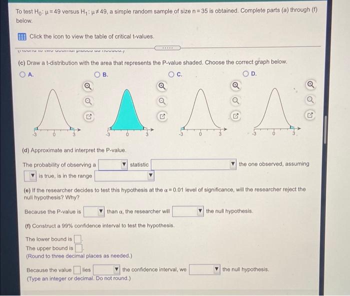 Solved Area in right tail Degrees of Freedom -Distribution | Chegg.com