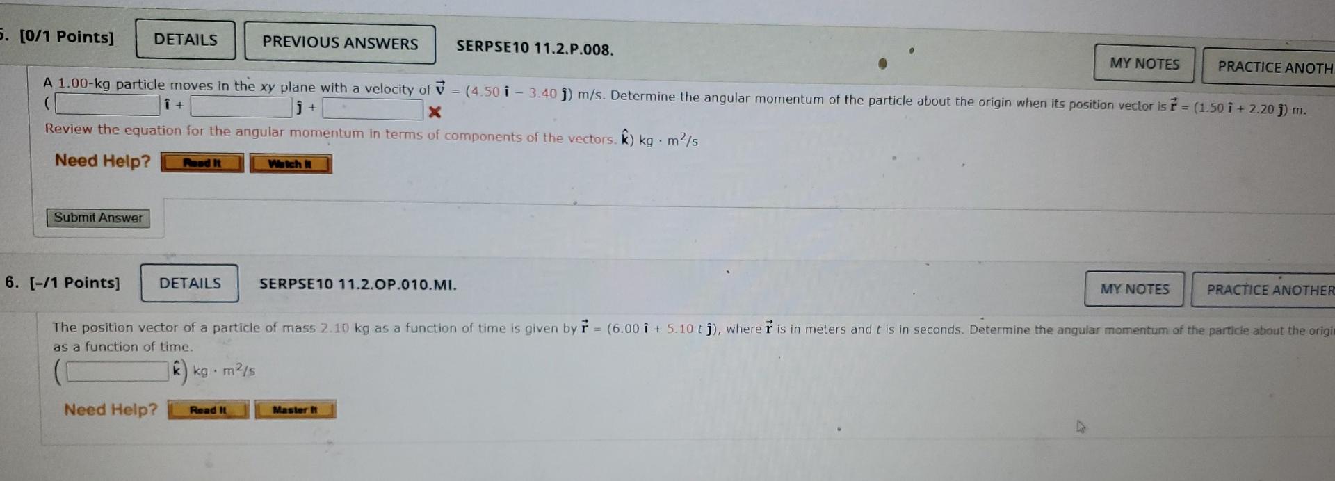 Solved 5. [0/1 Points) DETAILS PREVIOUS ANSWERS SERPSE10 | Chegg.com