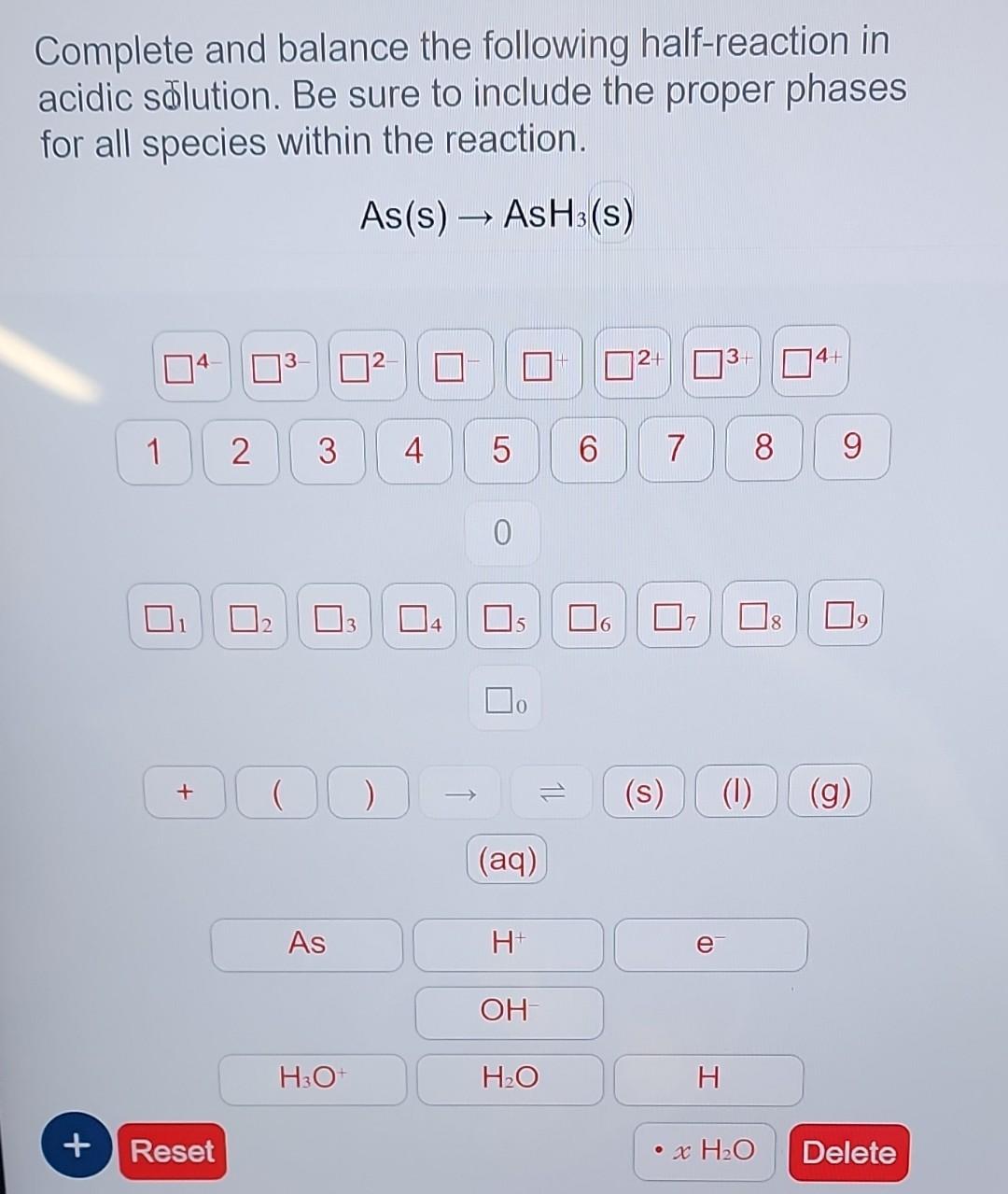 solved-complete-and-balance-the-following-half-reaction-in-chegg