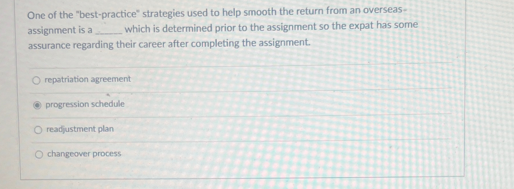 Solved One of the 