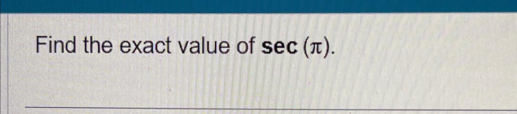 value of sec0