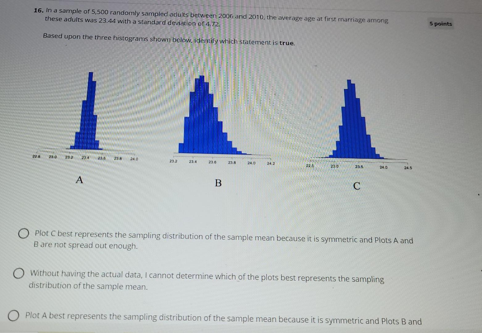 solved-16-in-a-sample-of-5-500-randomly-sampled-adults-chegg