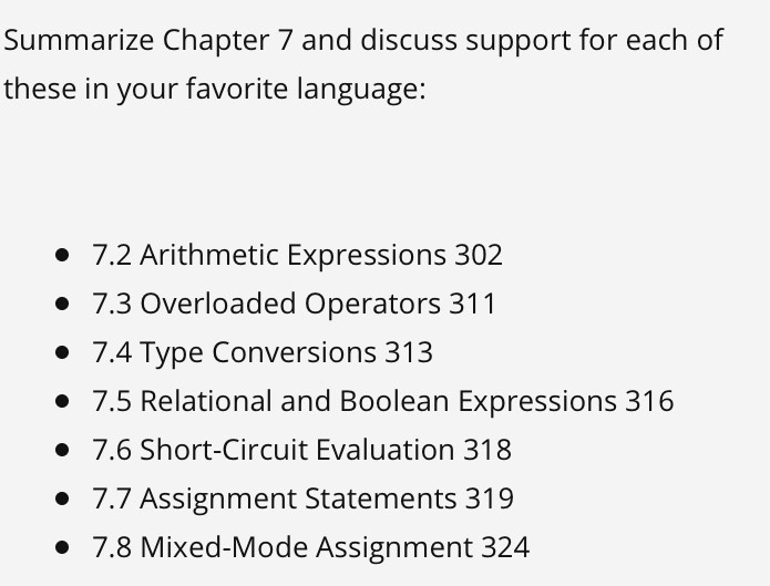unit 7: discussion on translating python to java for... Solved Summarize Chapter 7 and discuss support for each of | Chegg.com