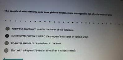 The earth standectronic data bene glede know the exact word used in the index of the these Successway arrow restrict the scop