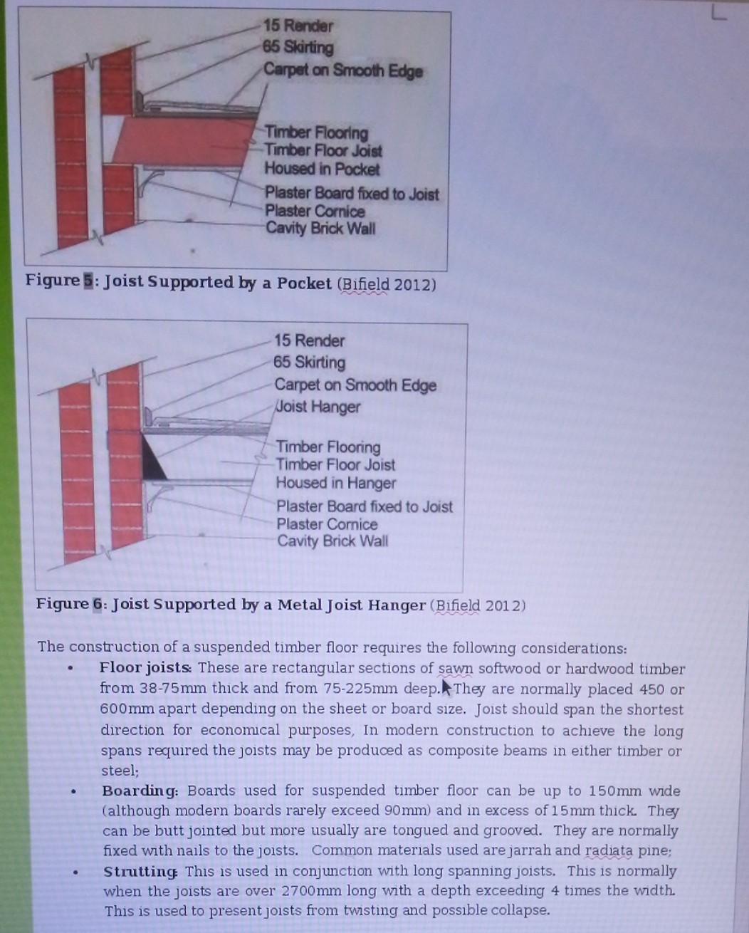 Timber Construction Below You Will See The Plan View Chegg Com