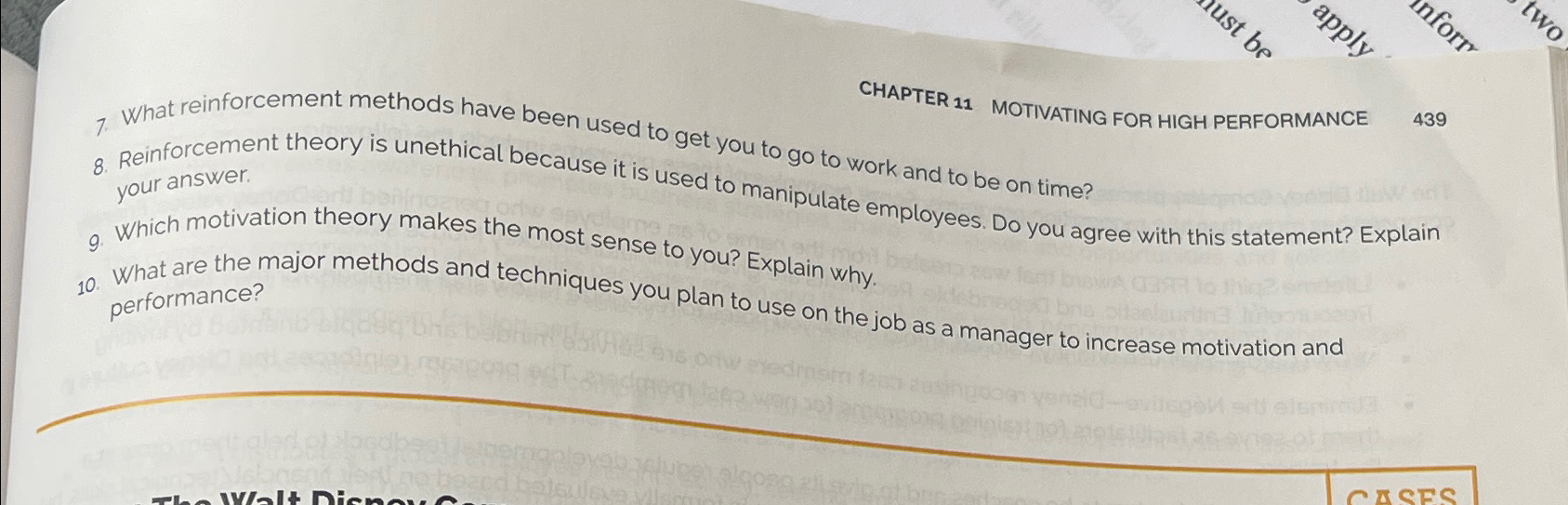 Solved chapter 11 motivating for high performance 4397 chegg