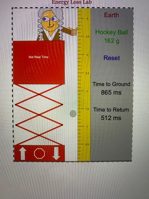 Solved type Hockey ball mass m = 162 g = 1.62 kg Drop