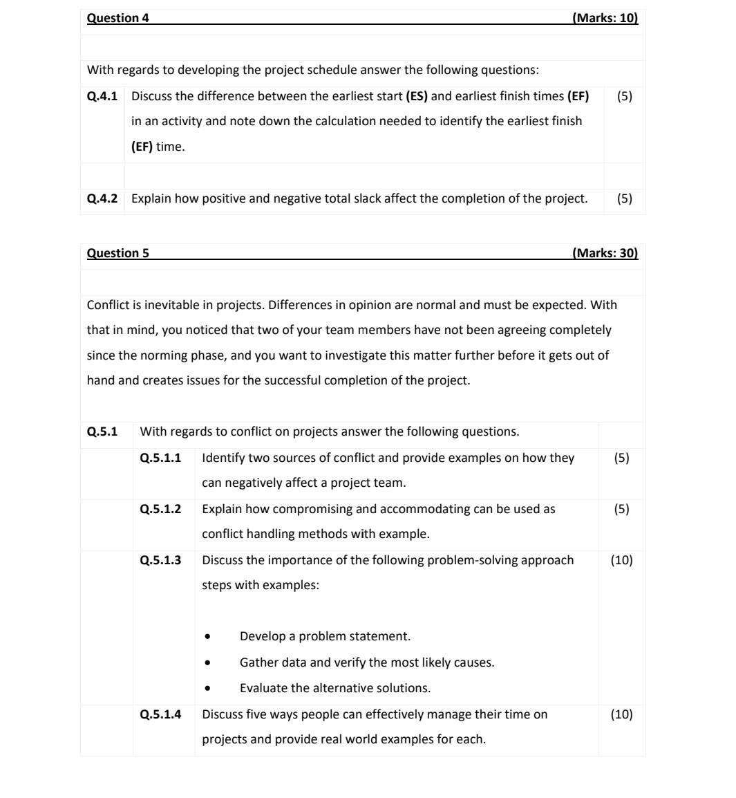 Solved It is the project manager's job to make sure that the | Chegg.com