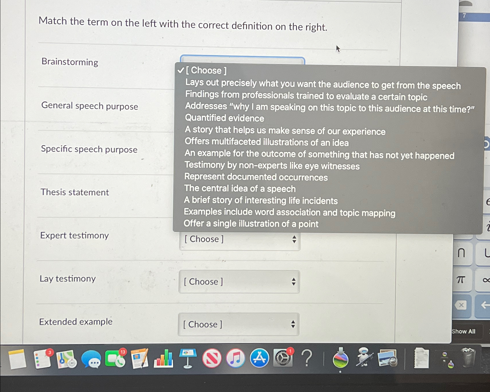 Solved Match the term on the left with the correct | Chegg.com