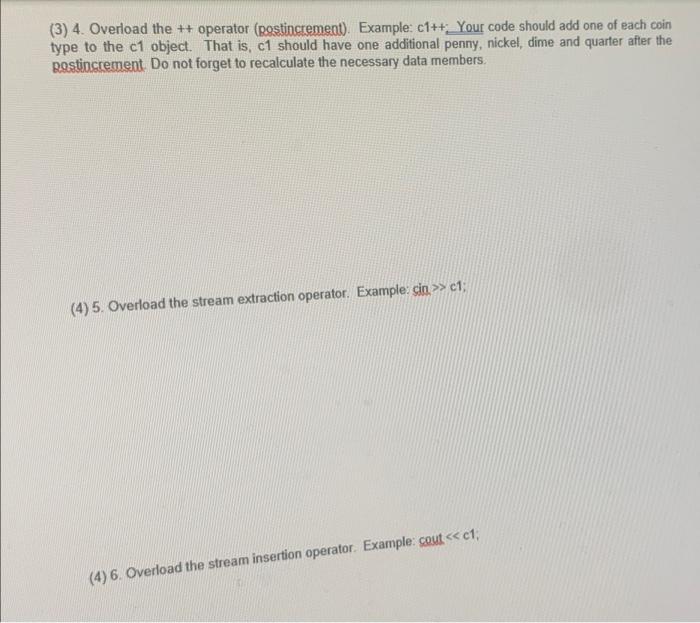 Solved using c++ i need the answers to for 1-6 also | Chegg.com