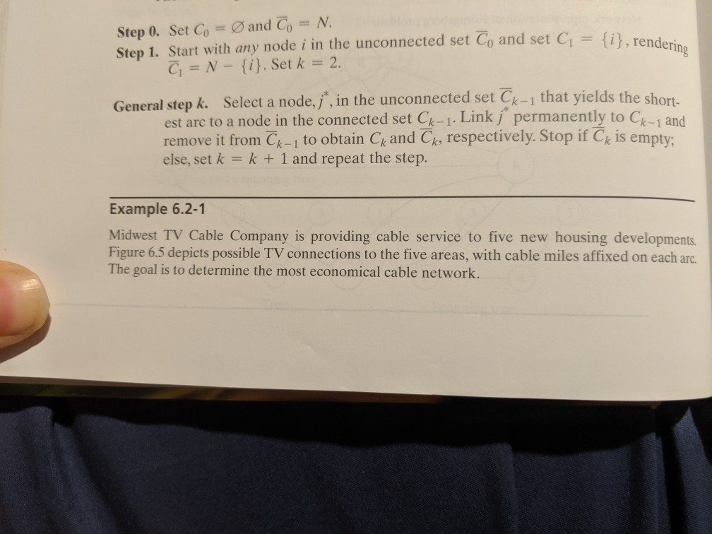 6 7 Solve Example 6 2 1 Starting At Node 5 Instead Chegg Com 6 7 Solve Example 6 2 1 Starting At Node 5 Instead Chegg Com