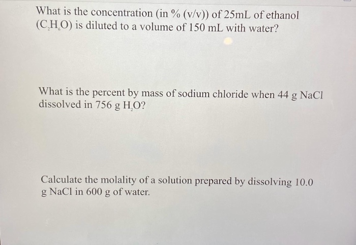 solved-what-is-the-concentration-in-v-v-of-25ml-of-chegg