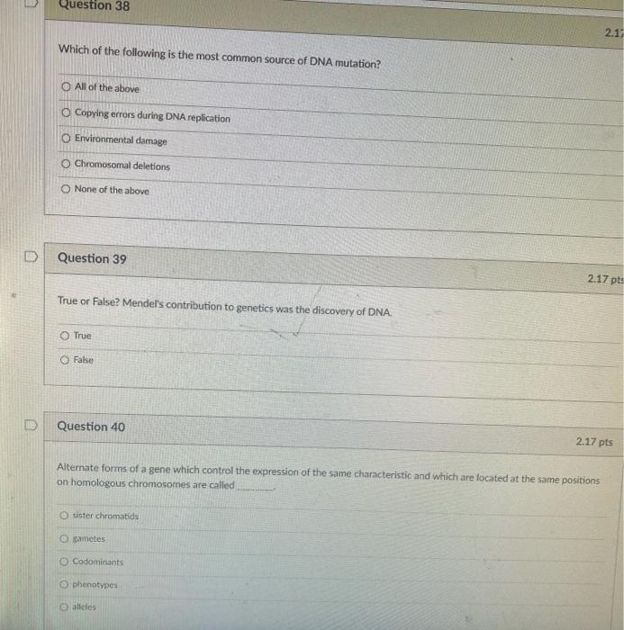 Solved Which of the following is the most common source of | Chegg.com
