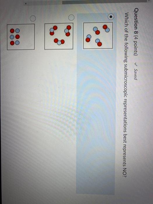 Solved Question 8 (4 points) Saved Which of the following | Chegg.com