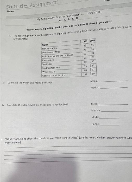 Solved Please answer all questions on this sheet and | Chegg.com
