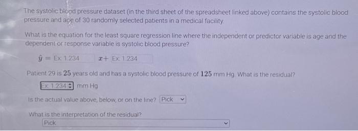 solved-texts-the-systolic-blood-pressure-dataset-in-the-third-sheet