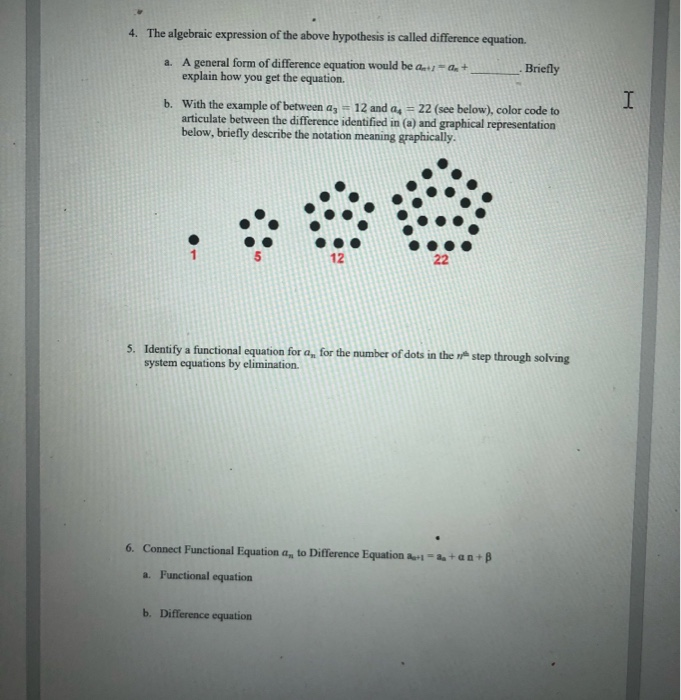 1. Look for a pattern in the sequence of figures | Chegg.com