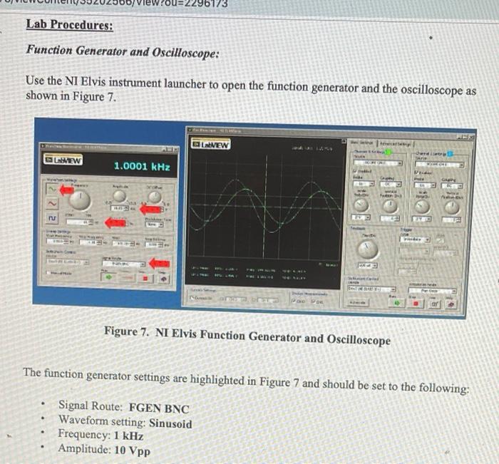 Solved Lab Exercise 6: Oscilloscope And Function Generator | Chegg.com