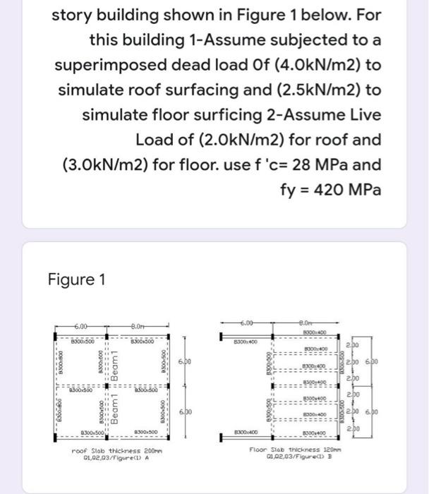 story building shown in Figure 1 below. For this | Chegg.com